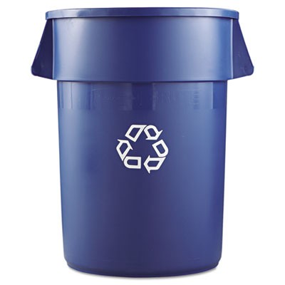 Rubbermaid 2643-73 Brute Recycling Container 44 gallon - Blue