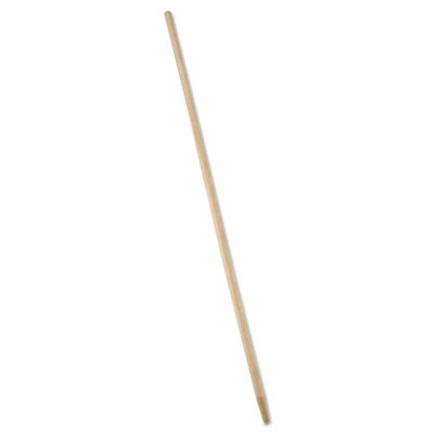 Rubbermaid 6362 Tapered-Tip Wood Broom/Sweep Handle, 60" - Natural