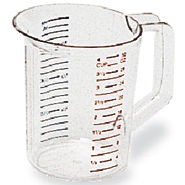 Rubbermaid 3216 Bouncer Measuring Cup, 32oz - Clear
