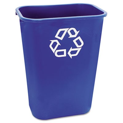 Rubbermaid 2957-73 Deskside Recycle Container 41 Quart 