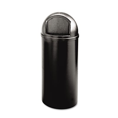 Rubbermaid 8170-88 Marshal Classic Container 25 gal - Black