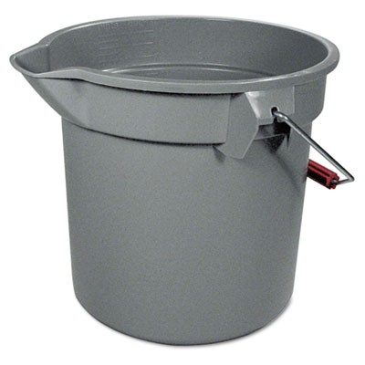 Rubbermaid 14 qt. Round Utility Mop Bucket, 12 in. x 11-1/4 in., Gray,  Plastic at Tractor Supply Co.