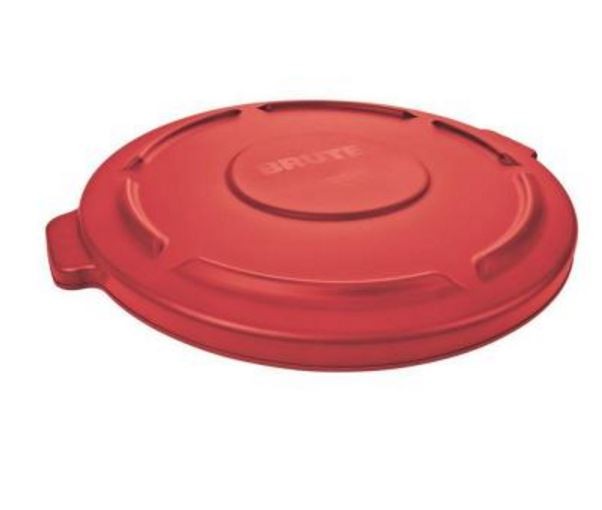 Rubbermaid 2631 Brute 32 gallon lid for 2632 - Red
