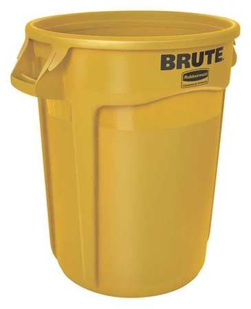Rubbermaid 2632 Brute 32 gallon Container - Yellow