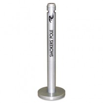 Rubbermaid R1SM Steel Smoker's Pole - Silver