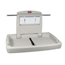 Rubbermaid 7818-88 Sturdy Station 2 Baby Changing Table - Platinum