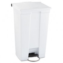 Rubbermaid 6146 Step-On Waste Container 23 gallon - White
