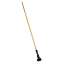 Rubbermaid H217 Gripper Bamboo Composite Mop Handle, 60" - Natural/Black