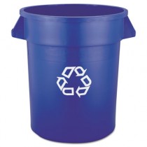 Rubbermaid 2620-73 BRUTE Recycling Container 20 Gallon - Blue  