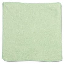 Rubbermaid 1820578 Microfiber Cleaning Cloths 12", 24/Case - Green
