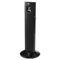Rubbermaid R934-00BK Smokers' Station Weighted Base/Liner