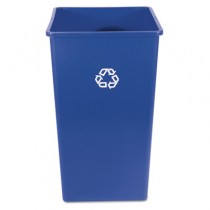 Rubbermaid 3959-73 Recycling Square Container 50 gallon - Blue