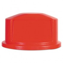 Rubbermaid 2637-88 Brute Dome Top Lid 32 Gallon for 2632 - Red