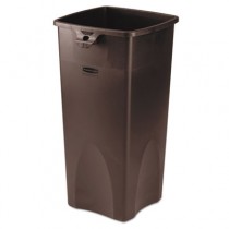 Rubbermaid 3569-88 Untouchable Waste Container 23 gallon - Brown