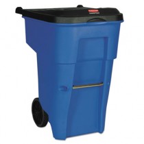Rubbermaid 9W21 Giant Brute Roll Out Container 65 gallon - Blue