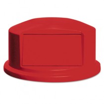 Rubbermaid 2647-88 Brute Dome Top Lid 44 Gallon for 2643 - Red