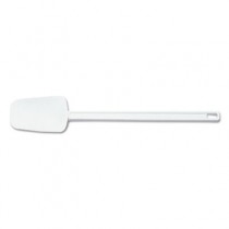 Rubbermaid 1938 Spoon-Shaped Spatula, 16 1/2 in, Case of 12 - White
