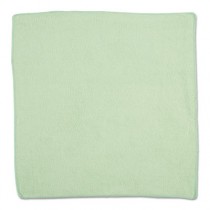 Rubbermaid 1820582 Microfiber Cleaning Cloths 16", 24/Case - Green