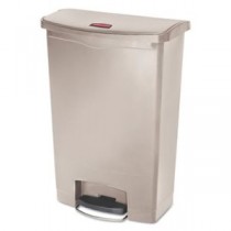 Rubbermaid 1883552 Slim Jim Step-On Container 24 gallon - Beige