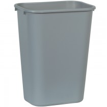 Rubbermaid 2957 Deskside Wastebasket 41 Quart - Gray