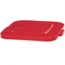 Rubbermaid 3527 Brute Lid For 3526, 28 Gallon Case/6 - Red