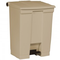 Rubbermaid 6145 Step-On Waste Container 18 gallon - Beige