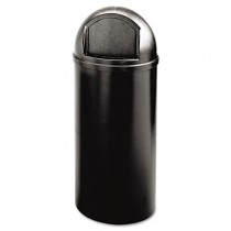 Rubbermaid  8160-88 Marshal Classic Container 15 gallon - Black