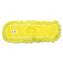 Rubbermaid J153 Trapper Commercial Dust Mop, Looped-end 3/Case - Yellow