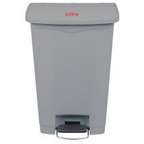 Rubbermaid 1883602 Slim Jim Step-On Container 13 gallon - Gray