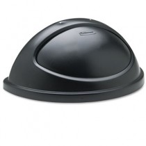 Rubbermaid 3620 Half-Round Lid for 3520 - Black