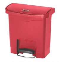 Rubbermaid 1883563 Slim Jim Step-On Container 4 gallon - Red