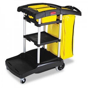 Rubbermaid 9T72 High Capacity Cleaning Cart 