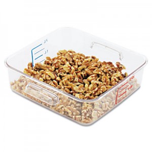 Rubbermaid 6302 SpaceSaver Square Containers 2qt -  Clear