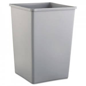 Rubbermaid 3958 Untouchable Waste Container 35 gallon - Gray