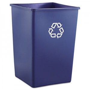 Rubbermaid 3958-73 Recycling Container 35 gallon - Blue