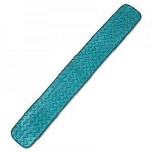 Rubbermaid Q436 Microfiber Dry Hall Pad, 36" - Green