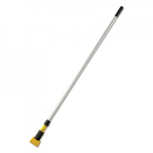 Rubbermaid  H225 Gripper Mop Handle, Aluminum, Yellow/Gray, 54"