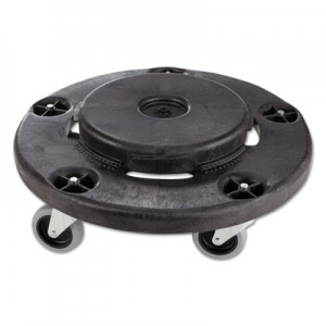 Rubbermaid 2640 Brute Round Twist On/Off Dolly 