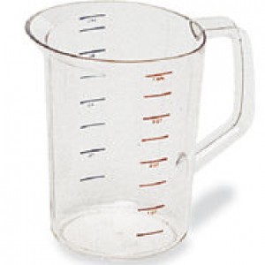Rubbermaid 3218 Bouncer Measuring Cup, 4qt - Clear