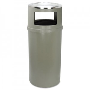 Rubbermaid 8182-88 Ash/Trash Container w/o Doors 25 gallon - Beige