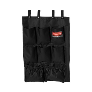 Rubbermaid 9T90 Janitor Cleaning Cart Fabric 9-Pocket Organizer 